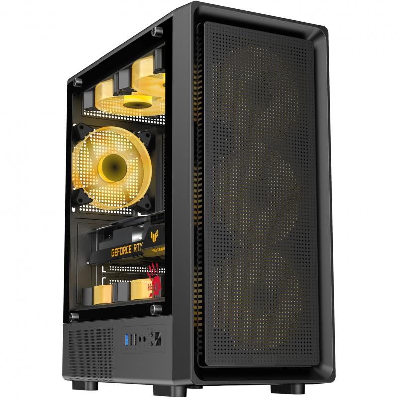 ������ mATX BLOODY BD-CC118, Midi-Tower, ��� ��,  ������ [bd-cc118-bk]
