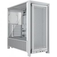 ������ Corsair Frame 4000D, Midi-Tower, TG, no fan, 2xUSB-A 3.2, 1xUSB 3.2 Type-C, E-ATX, ATX, mATX, mITX White [CC-9011291-WW]