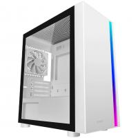 ������ PCCooler LM300 ARGB WH, Mini-Tower, TG, 1x120mm ARGB, 1xUSB-A 3.0 + 2xUSB-A 2.0, mATX, mITX White [LM300 ARGB WH]