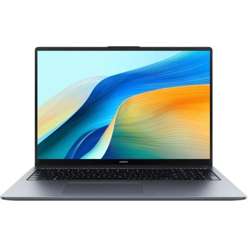  HUAWEI MateBook D 16 2024 MCLF-X Intel Core i5 12450H 2000MHz/16''/19201200/8GB/512GB SSD/Intel UHD Graphics/Wi-Fi/Bluetooth/Windows 11 Pro (53013YDJ_Win11P) Grey