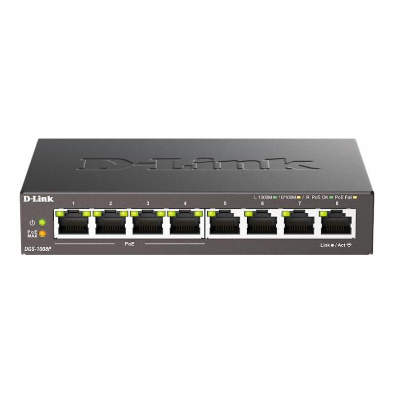 ���������� D-Link DGS-1008P/F3A, ������������� [DGS-1008P/F3A]