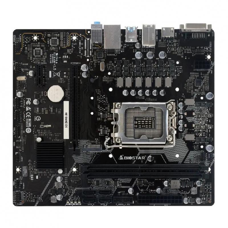 ����������� ����� Biostar H610MHD D5, LGA 1700, Intel H610, mATX, Ret [H610MHD D5]