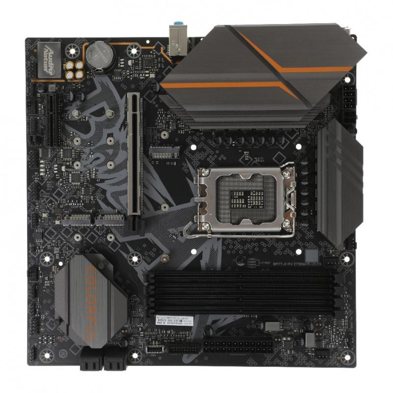 ����������� ����� COLORFUL BATTLE-AX Z790M-PLUS D5 V20, LGA 1700, Intel Z790, mATX, Ret [BATTLE-AX Z790M-PLUS D5 V20]