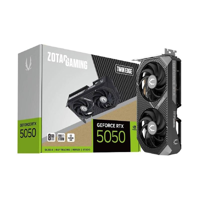���������� Zotac NVIDIA  GeForce RTX 5050 RTX 5050 TWIN EDGE OC 8�� Twin Edge, GDDR6, OC,  Ret  [ZT-B50500H-10M]