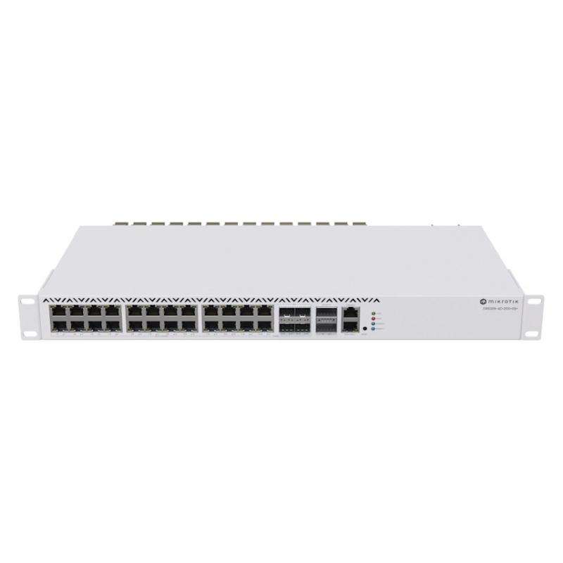 ���������� MIKROTIK CRS326-4C+20G+2Q+RM, ����������� [CRS326-4C+20G+2Q+RM]