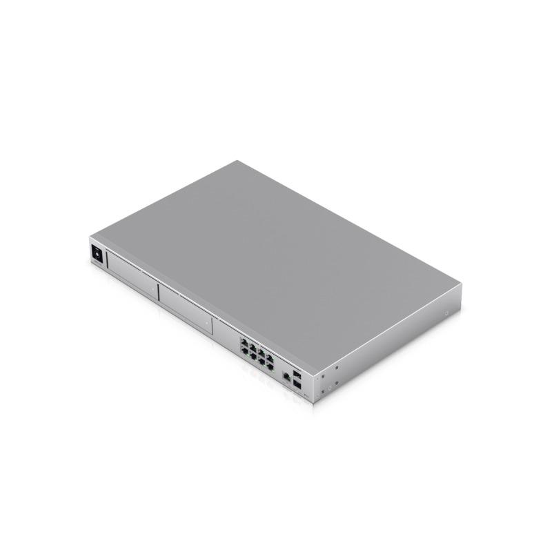 UBIQUITI UDM-Pro-Max �������������, 1*SFP+, 8*1Gbit RJ45,1*SFP+ WAN, 1*2.5Gbit RJ45 WAN, 128GB SSD, 2*3.5 NVR HDD ����� [UDM-Pro-Max]