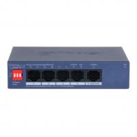 DAHUA DH-CS4005-4GT-36 4-�������� ���������� PoE ���������� � �������� ��������� ����������, 4xRJ45 1Gb, 1xRJ45 1Gb uplink, �������� 40�� [DH-CS4005-4GT-36]