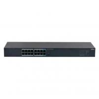 DAHUA DH-SG1016 16-�������� ���������� ������������� ����������, 16xRJ45 1Gb, ���������� 32 ����/�, MAC-������� 8�, ������ [DH-SG1016]