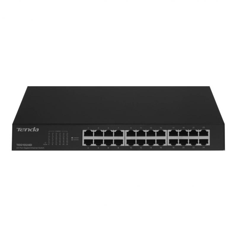 TENDA TEG1024D ���������� ���������� 24-Ports 10/100/1000 Base-T Gigabit Switch [TEG1024D]