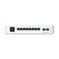 UBIQUITI UniFi Switch Pro 8 PoE PoE-����������, 8� 1G RJ45, 2� 10G SFP+, ������� 120 �� [USW-Pro-8-PoE]