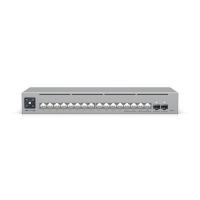 UBIQUITI USW-Pro-Max-16-PoE, UniFi Switch PoE-���������� � ������, 4� 2.5G RJ45, 12� 1G RJ45, 2� 10G SFP+, ������� 180 �� [USW-Pro-Max-16-PoE]