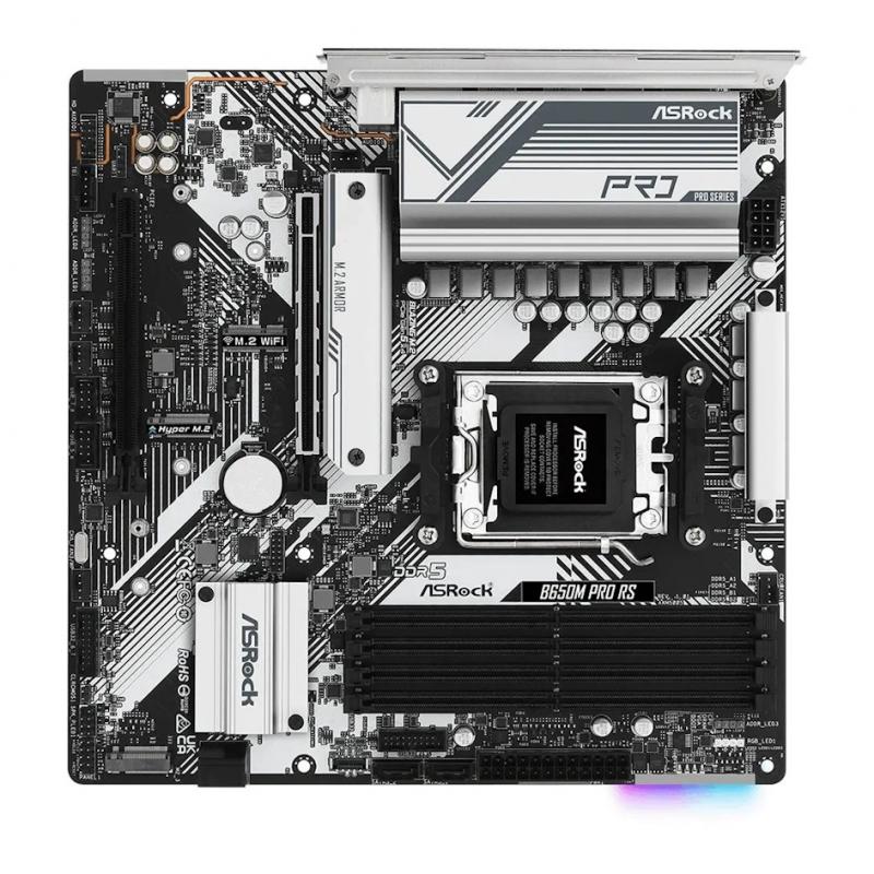 ����������� ����� ASRock B650M PRO RS, Socket AM5, AMD B650, mATX, Ret [B650M PRO RS]