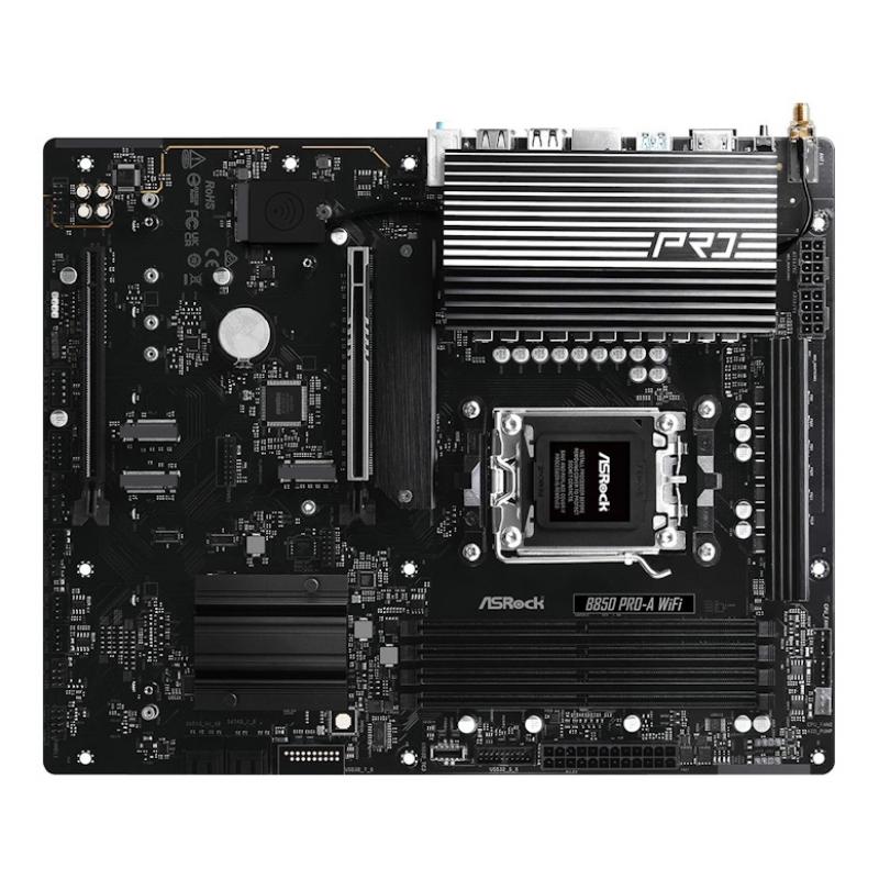 ����������� ����� ASRock B850 PRO-A WIFI, Socket AM5, AMD B850, ATX, Ret [B850 PRO-A WIFI]