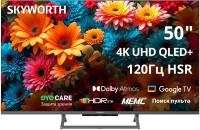 ��������� SKYWORTH 50Q67H QLED+, 4K Ultra HD, ������, Google TV