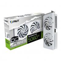 ���������� Palit NVIDIA  GeForce RTX 5060TI PA-RTX5060TI WHITE OC 16�� White, GDDR7, OC,  Ret [ne7506tu19t1-gb2061m] [NE7506TU19T1-GB2061M]