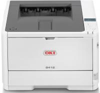������� OKI B412dn [45762002] ������������, A4, 33 ���/���, 1200x1200 dpi, 512 ��, �������, ������: 350 ����., �����: 150 ����., Ethernet, USB, ��-������