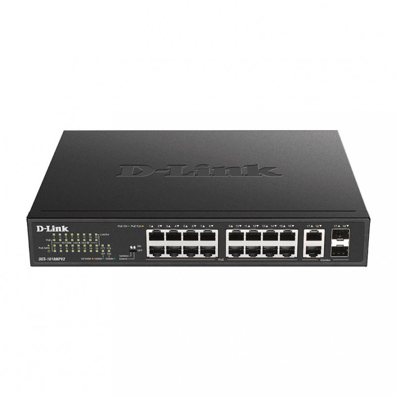 ���������� D-Link DES-1018MPV2/A, �������������