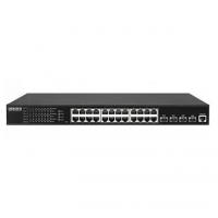 ���������� Gigabit Ethernet OSNOVO SW-24G4X-L2 ����������� L2+ ���������� Gigabit Ethernet �� 28 ������. �����: 24 x GE (10/100/1000Base-T) + 4 x 1G/10G SFP+ Uplink. ���������� ����, ������� ���������� L2+. ��������� Jumbo Frame [SW-24G4X-L2]