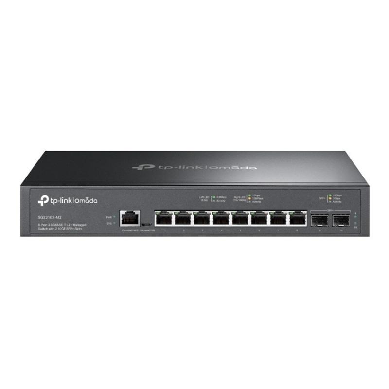 ���������� TP-Link SG3210X-M2, Omada 8-Port 2.5G L2+ Managed Switch with 2 10GE SFP+ Slots [SG3210X-M2]