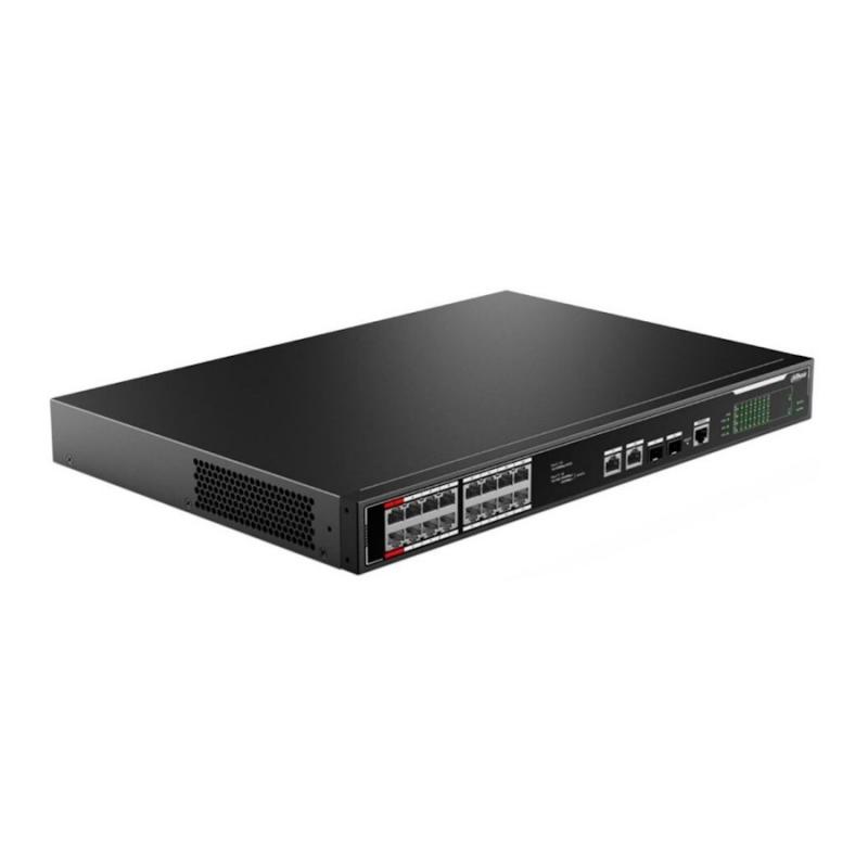 ���������� Dahua 26-Port Managed 10/100M RJ45 24-port PoE Switch, 240W, Metal case  [DH-SF4026P-C]