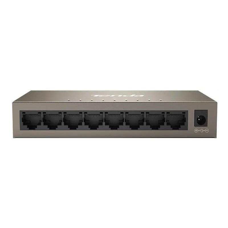 ���������� Tenda TEG1008M ���������� �������������, 8 ������ 8x1 ����/�, ����������, ������������� ������ [TEG1008M]