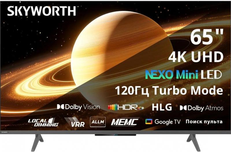 ��������� SKYWORTH 65X66H NEXO Mini-LED QLED+, 4K Ultra HD, Google TV, ������