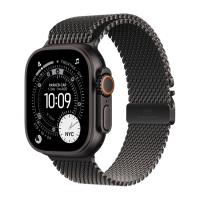 ����� ���� Apple Watch Ultra 3 (2025) 49mm (L) Black Titanium Case/Black Titanium Milanese Loop