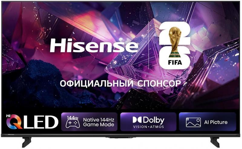 ��������� Hisense 50E7S PRO QLED, 4K Ultra HD, �������-�����