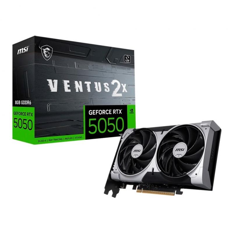 ���������� MSI GeForce RTX 5050 8G VENTUS 2X [GeForce RTX 5050 8G VENTUS 2X]