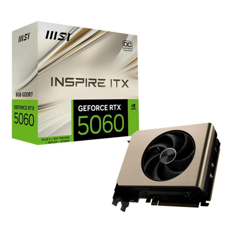 ���������� MSI GeForce RTX 5060 8G INSPIRE ITX OC [GeForce RTX 5060 8G INSPIRE ITX OC]