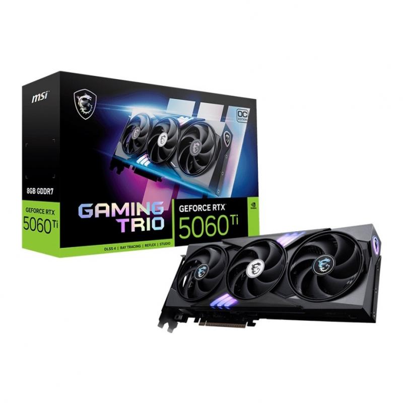 ���������� MSI GeForce RTX 5060 Ti 8G GAMING TRIO OC [GeForce RTX 5060 Ti 8G GAMING TRIO OC]