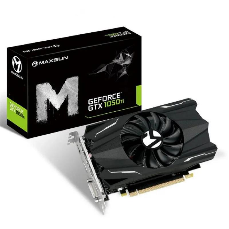 ���������� MUXSUN MS-GTX1050Ti Transformer 4G GDDR5, 128bit, 1291/7000MHz, DP/DVI/HDMI, 15W/130W (MS-GTX1050Ti TF 4G) RTL [MS-GTX1050Ti TF 4G]