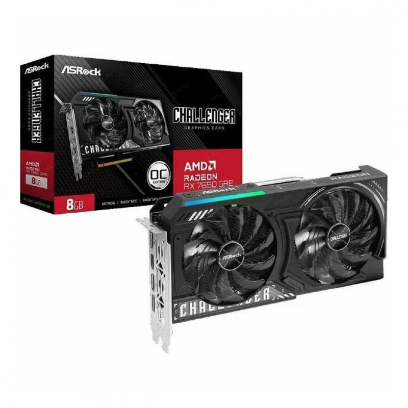 ���������� ASROCK RX 7650 8GB, PCIE16 [RX7650GRE CL 8GO]