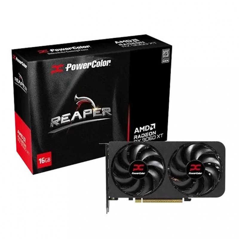 ���������� PowerColor AMD Radeon RX 9060 XT Reaper (RX9060XT 16G-A) [RX9060XT 16G-A]