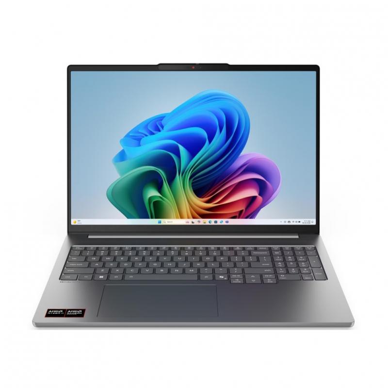 ������� Lenovo IdeaPad Pro 5 16AGP11 16''(2880x1800 OLED)/AMD Ryzen AI 7  (Ghz)/12Gb/1024PCISSDGb/noDVD/Int:AMD Radeon 860M/Cam/BT/WiFi/84WHr/war 1y/1.66kg/luna grey/noOS + 100W, RU kbd [83SJ0004RK]