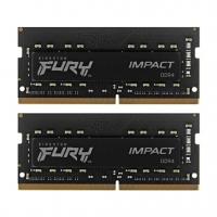 ������ ������ Kingston 32GB 3200MT/s DDR4 CL20 SODIMM (Kit of 2) FURY Impact [KF432S20IBK2/32]