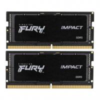 ������ ������ Kingston 64GB 4800MT/s DDR5 CL38 SODIMM (Kit of 2) FURY Impact PnP [KF548S38IBK2-64]