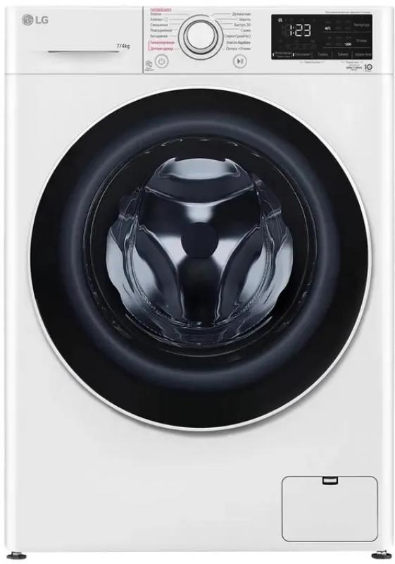 ���������� ������ LG F2V3HG0W, � ����������� ���������, 7��, 1200��/���, � �����, � ������, �����������