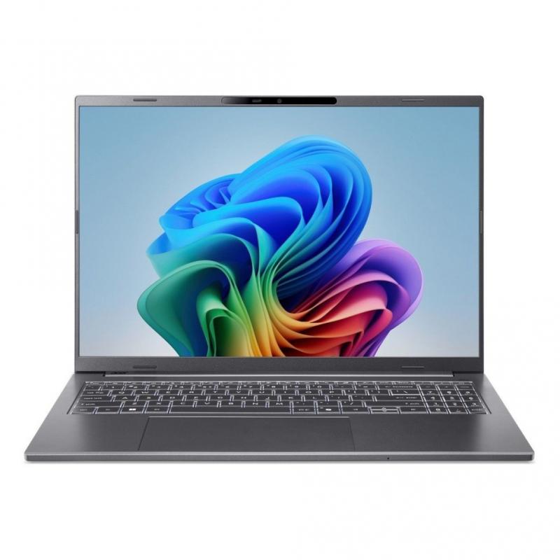 ������� Acer Aspire 16 AI A16-61M-R3W6 (NX.JLLCD.004) AMD Ryzen AI 5 330 2000MHz/16''/1920x1200/16GB/512GB SSD/AMD Radeon 820M/Wi-Fi/Bluetooth/��� �� Grey