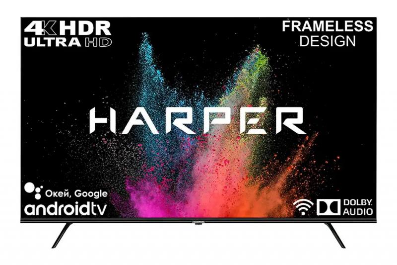 ��������� Harper 55' 55Q770TS ������ QLED 4K UHD 60Hz