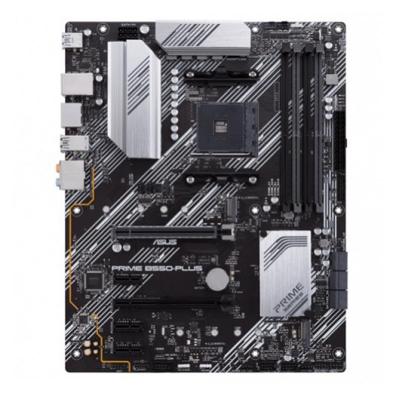 ����������� ����� ASUS PRIME B550-PLUS, SocketAM4, AMD B550, ATX, Ret [PRIME B550-PLUS]