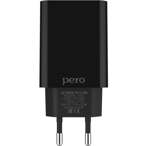  PERO TC02 2USB 2.1A 