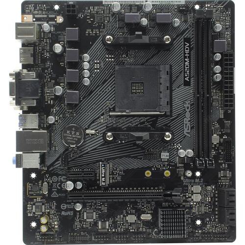   Asrock AMD A520 SAM4 MATX A520M-HDV (A520M-HDV)