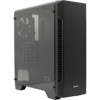 ������ Zalman S3 TEMPERED GLASS WINDOW black Midi Tower ATX, mATX, Mini-ITX, USB2.0x2, USB3.0x1, ��� �� (S3 TG)