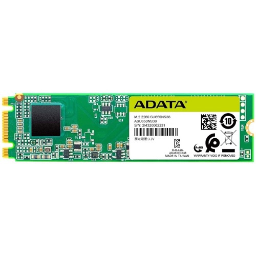 SSD  A-Data 120GB SSD SU650 M.2 2280 SATA 6Gb/s R/W 540/410 MB/s 3D TLC (ASU650NS38-120GT-C)