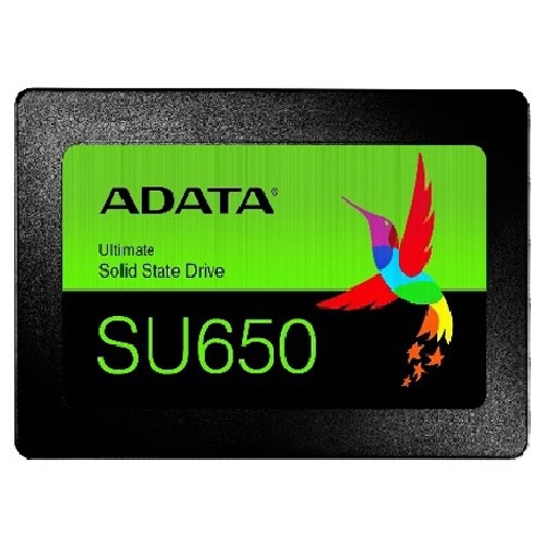 SSD  A-Data 120GB SSD SU650 TLC 2.5' SATAIII 3D NAND, SLC cach / without 2.5 to 3.5 brackets / blister (ASU650SS-120GT-R)