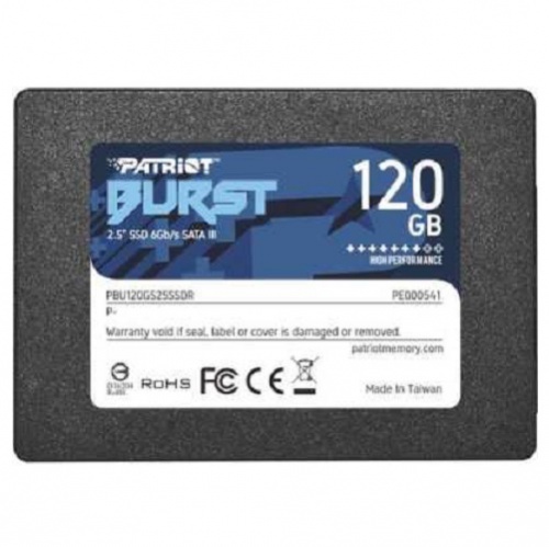 SSD ���������� Patriot SATA III 120Gb Burst Elite 2.5 (PBE120GS25SSDR)