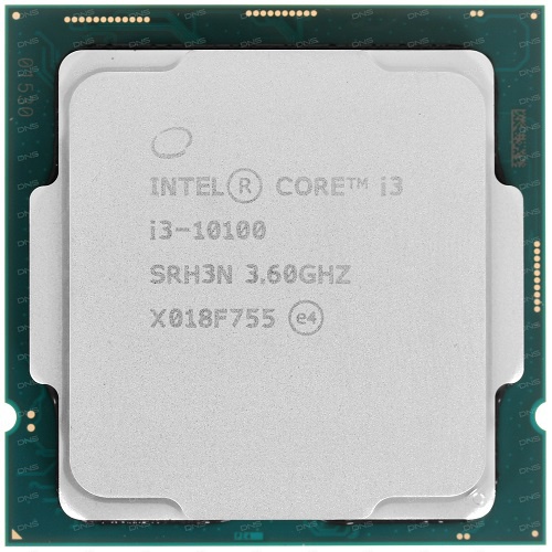 ��������� Intel Core i3-10100 (3.6Ghz/6Mb) Soc-1200, OEM (CM8070104291317)