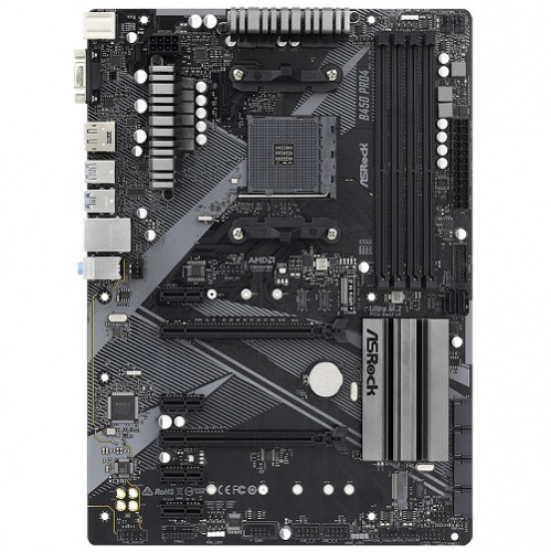   Asrock B450 PRO4 R2.0 Soc-AM4 AMD B450 4xDDR4 ATX AC`97 8ch(7.1) GbLAN RAID+VGA+HDMI+DP (B450 PRO4 R2.0)