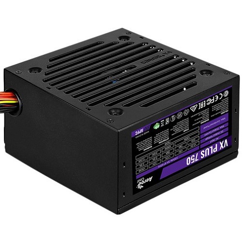 ���� ������� Aerocool ATX 750W Retail VX PLUS 750 ATX v2.3 Haswell, fan 12cm, 500mm cable, power cord, 20+4P, 4+4P, PCIe 6+2P x2, PATA x3, SATA x6, FDD [VX PLUS 750]